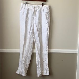 White linen Pant